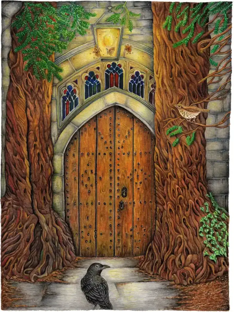 Fine Art Download - Whilst the Thrush Knocks