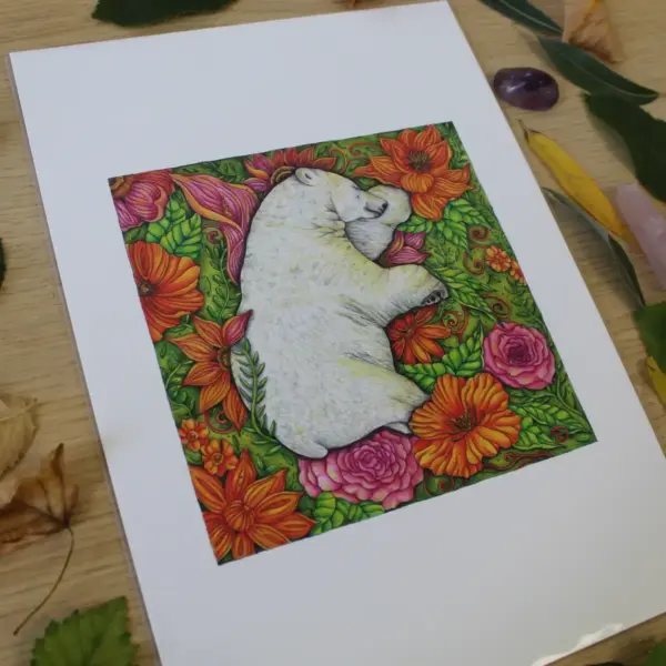 Fine Art Print - Among the Flowers - Image 2
