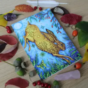 Greeting Card - Lunar Hare (Bookmark Edition)