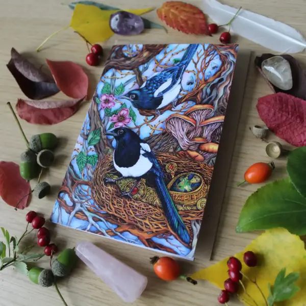 Greeting Card - Two For Joy (Bookmark Edition)