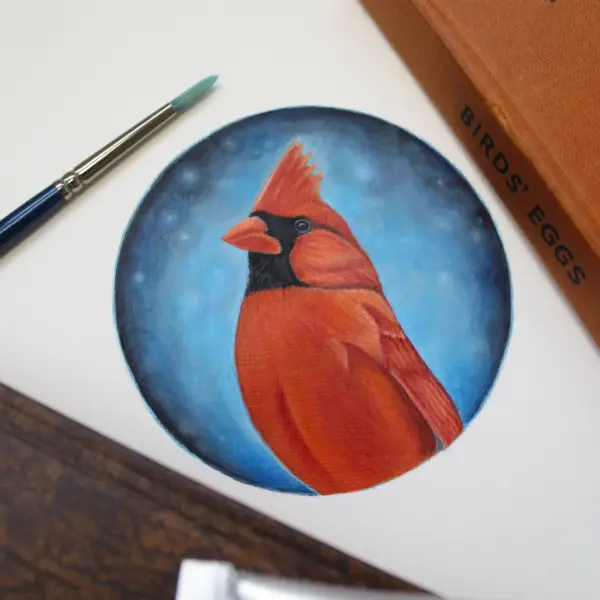 Original Art - Cardinal - Image 2