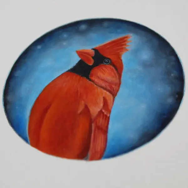 Original Art - Cardinal - Image 3
