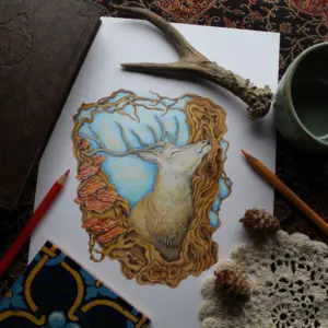 Original Art -  Connection (Unframed)