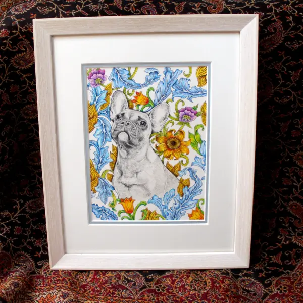 Original Art - French Bulldog (Framed)